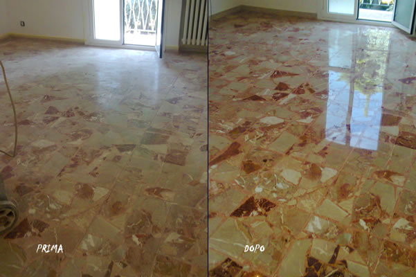 floor sanding Stooges marble 40x40